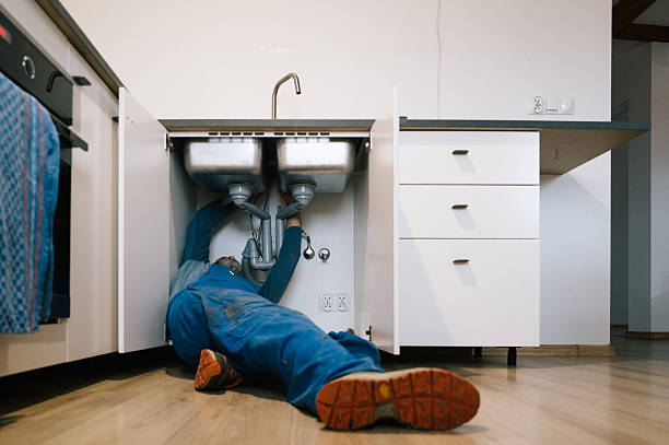 Professional Drain Cleaning technician working in Parkton, MD